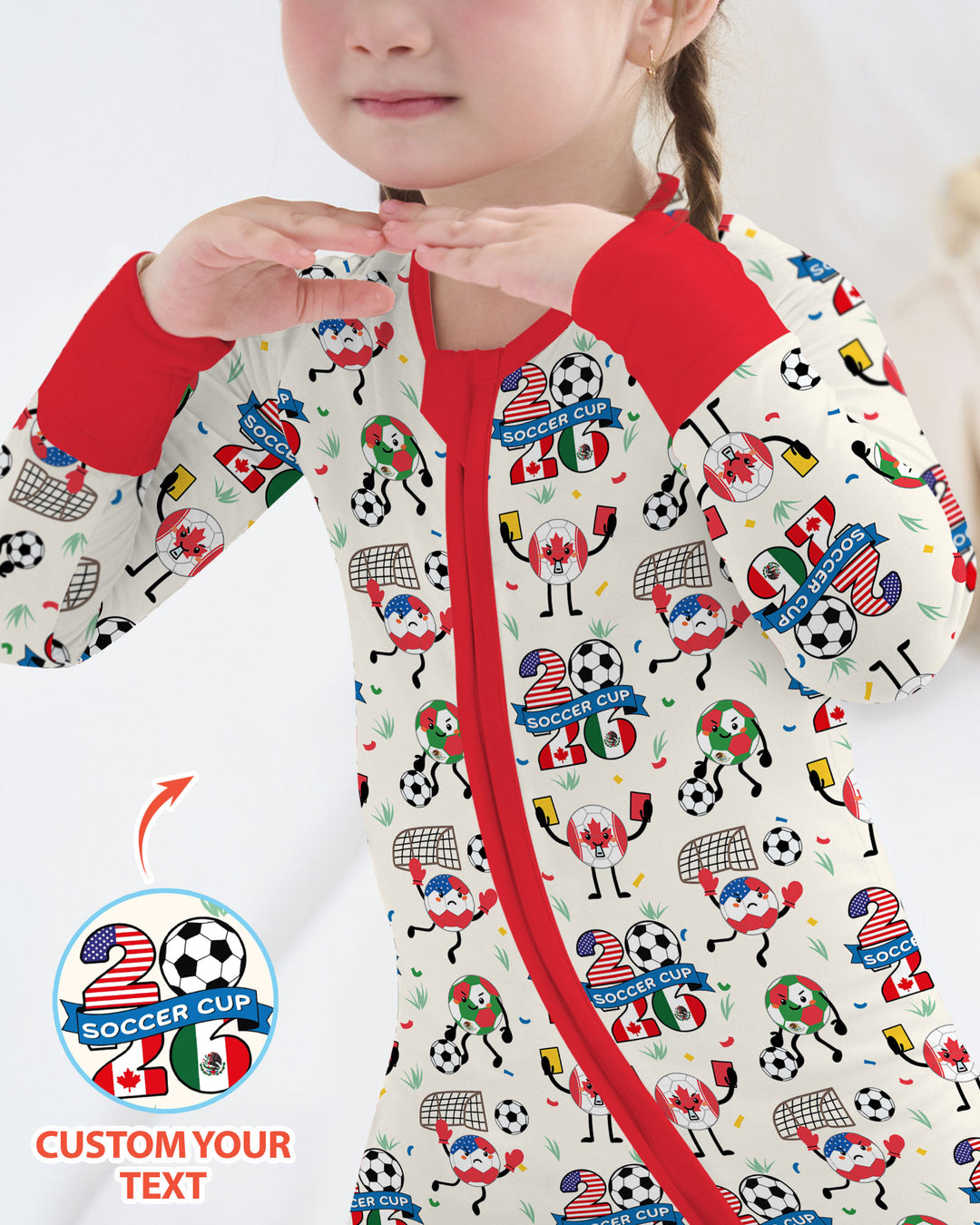 Soccer Squad 2026 Bamboo Convertible Zippy