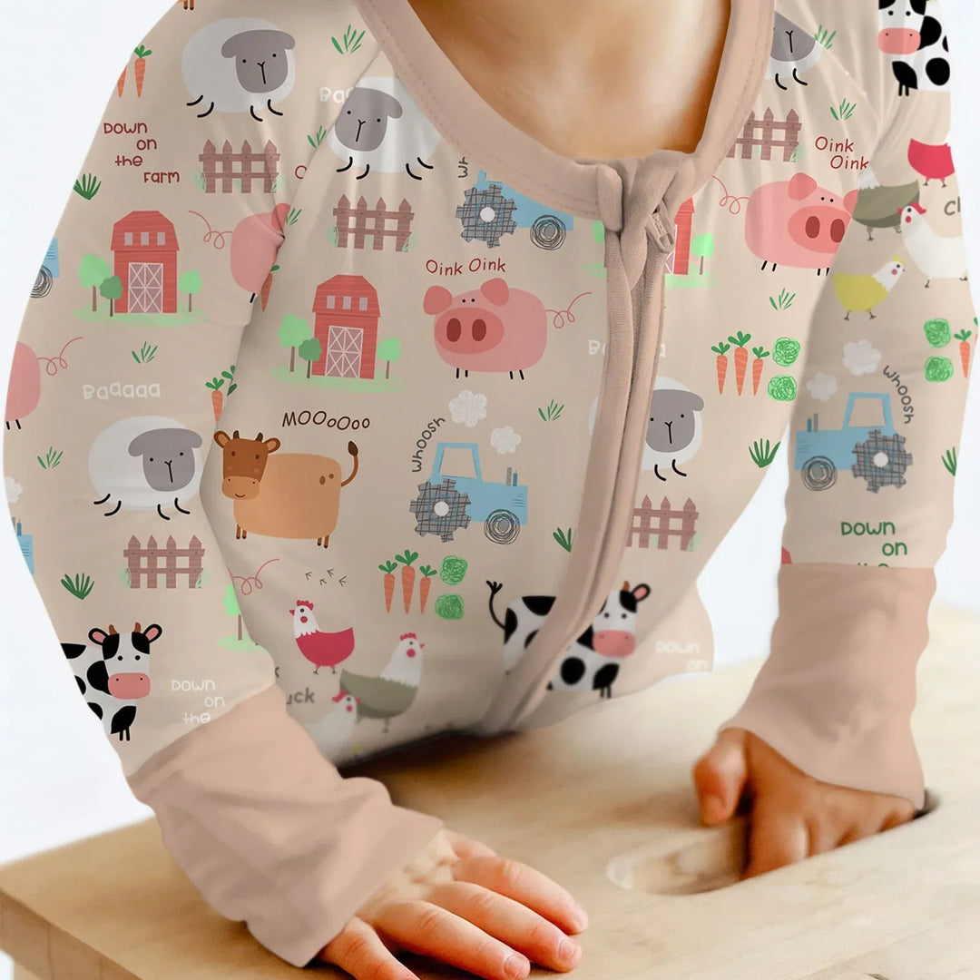 Farm Yard Bamboo Convertible Zippy