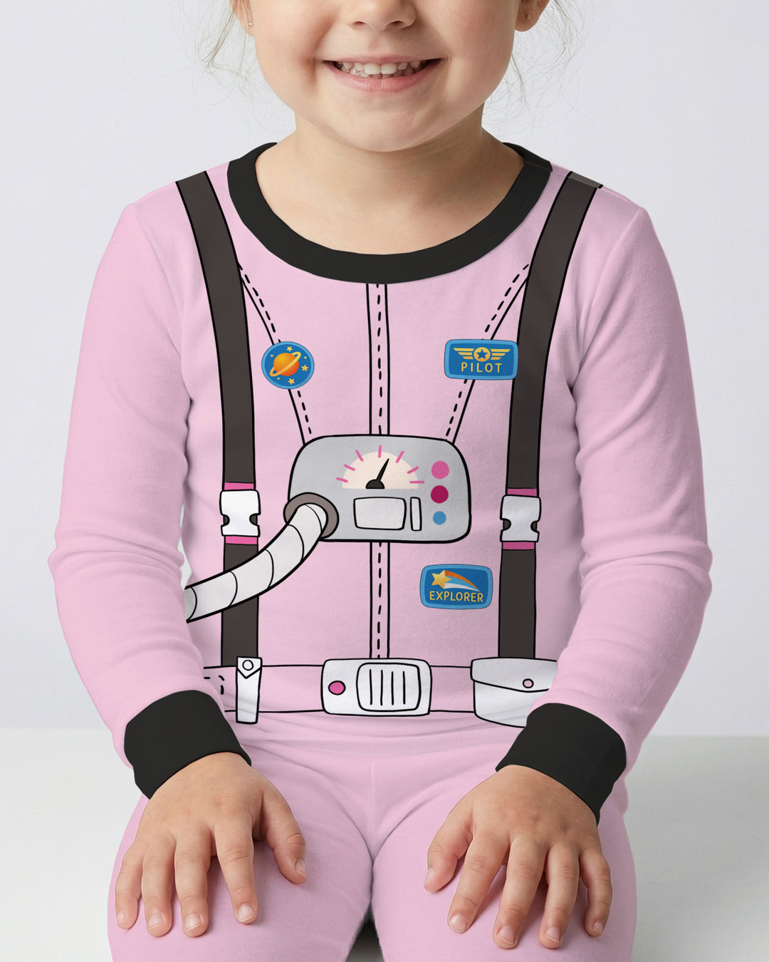 Template Bamboo Two Piece Long Sleeve Pyjamas Set