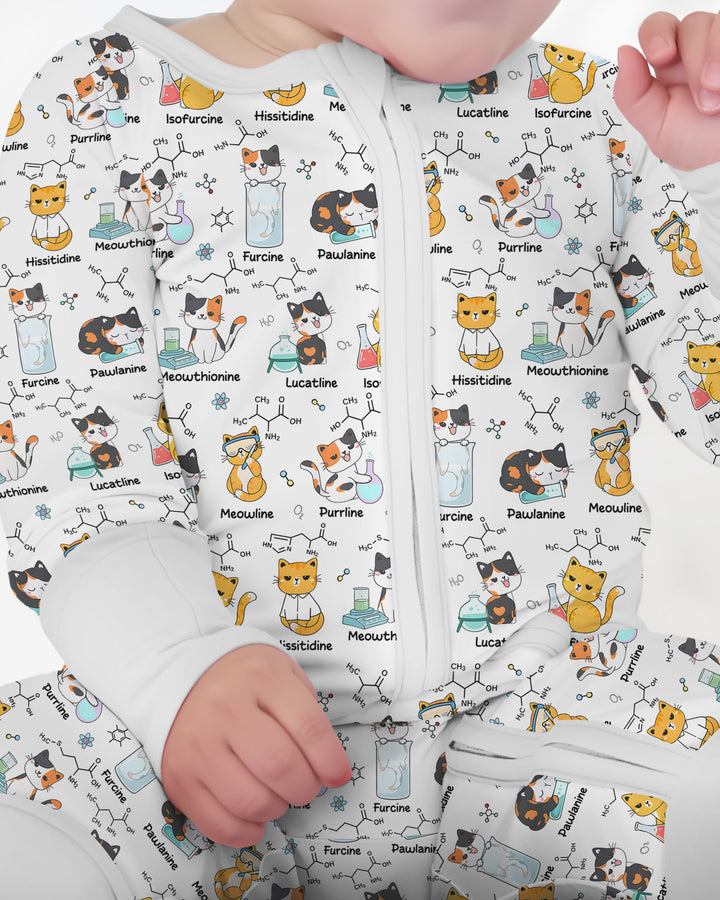 Biochemistry Cat Bamboo Convertible Zippy