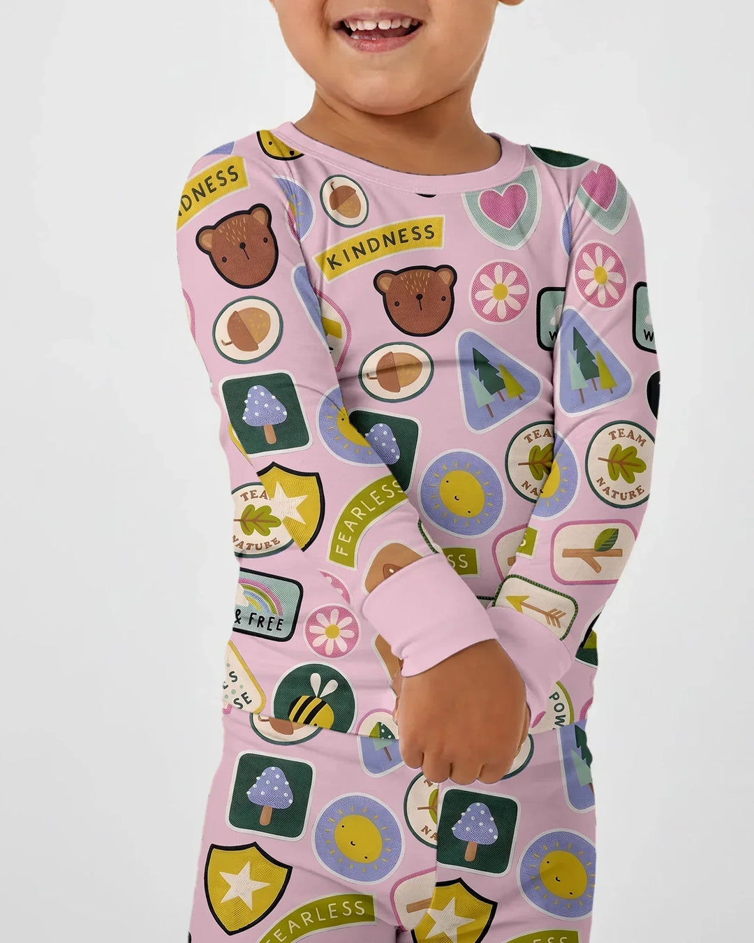 Little Explorer Bamboo Two Piece Long Sleeve Pajama Set