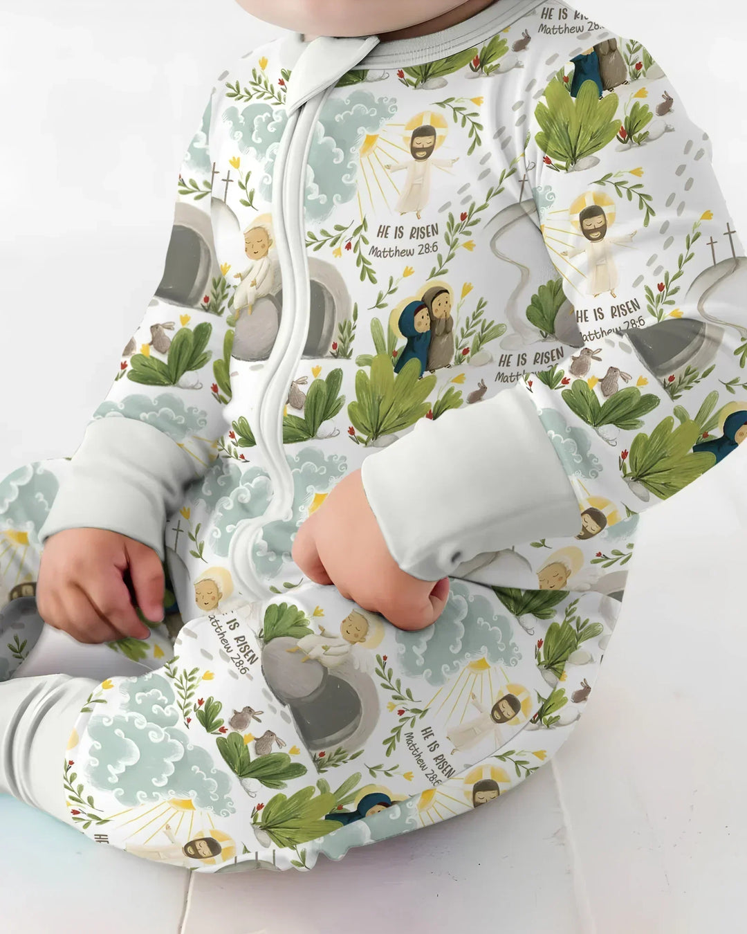 He Is Risen Bamboo Convertible Zippy