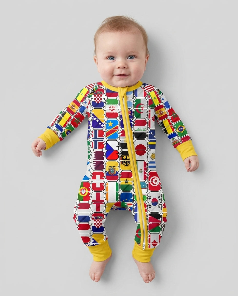 We Are 26 Family Matching Bamboo Convertible Zippy