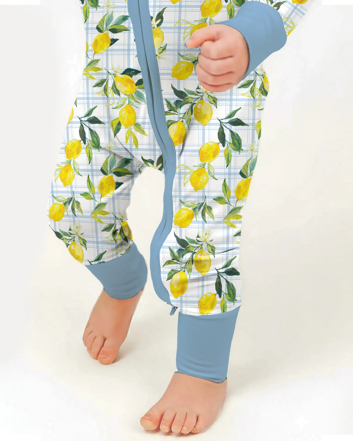 Mediterranean Lemons Family Matching Bamboo Convertible Zippy