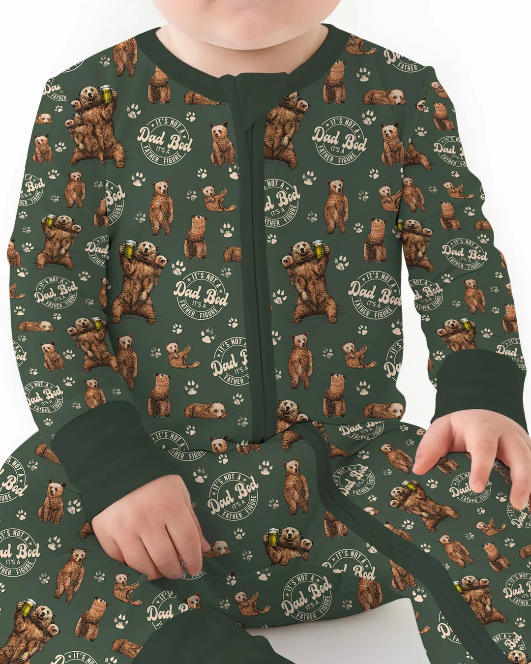 Daddy Bear It's Not A Dad Bod Bamboo Convertible Zippy
