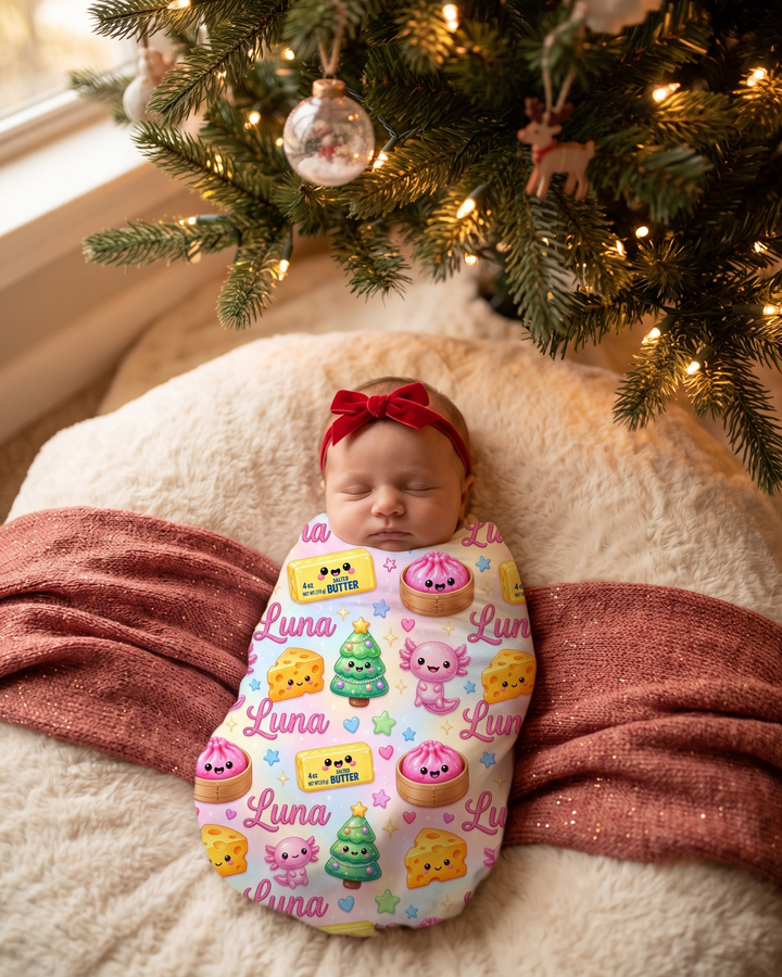 Future Squishies Hunter Bamboo Swaddle Blanket