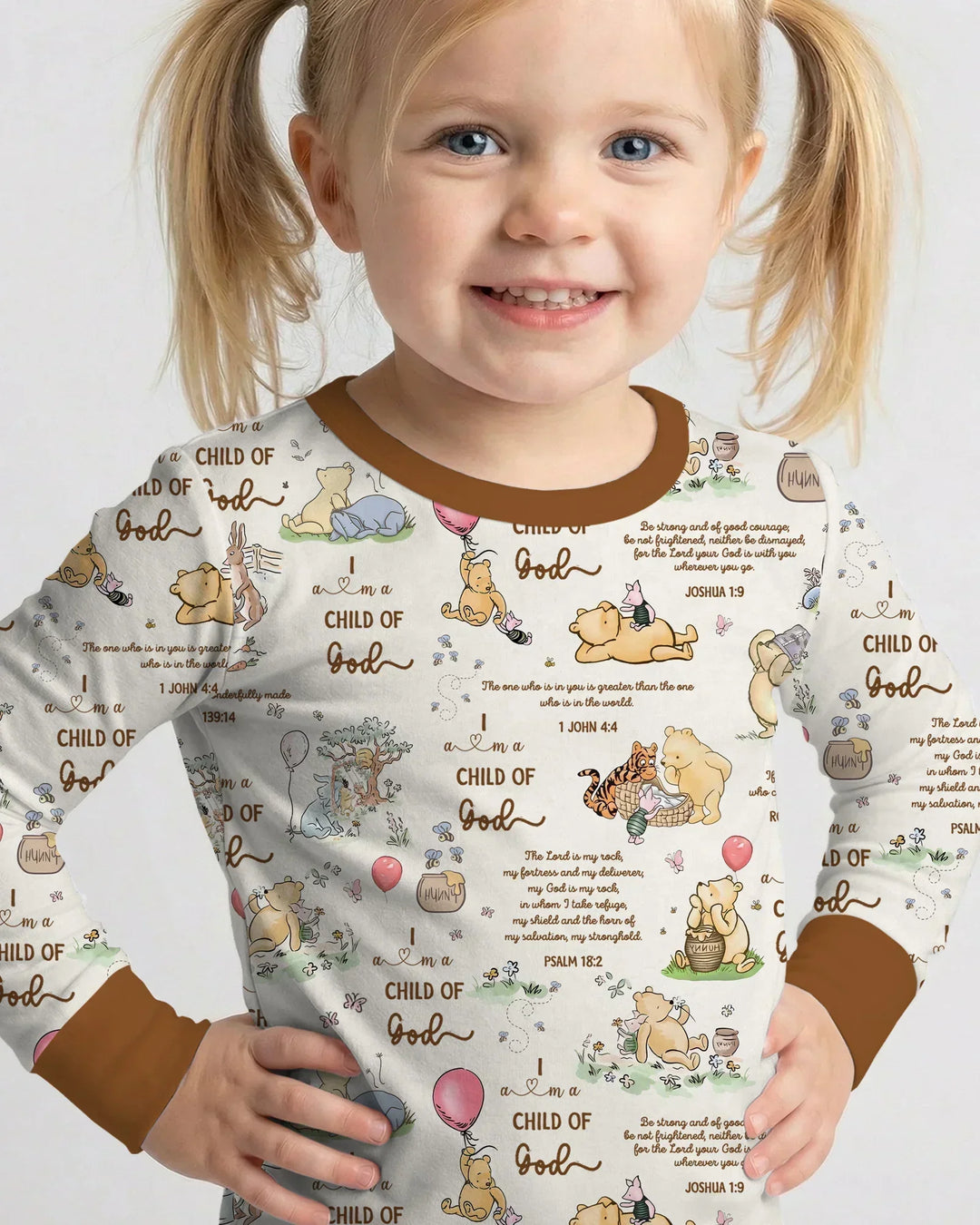 Child of God Whimsy Woodland Bamboo Two Piece Long Sleeve Pajama Set