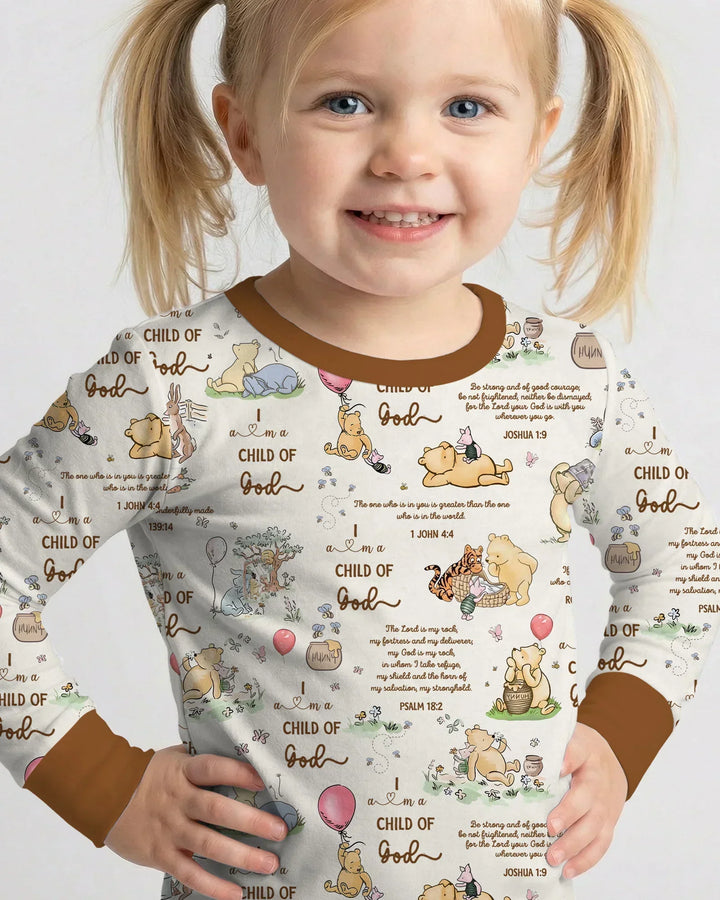 Child of God Whimsy Woodland Bamboo Two Piece Long Sleeve Pajama Set