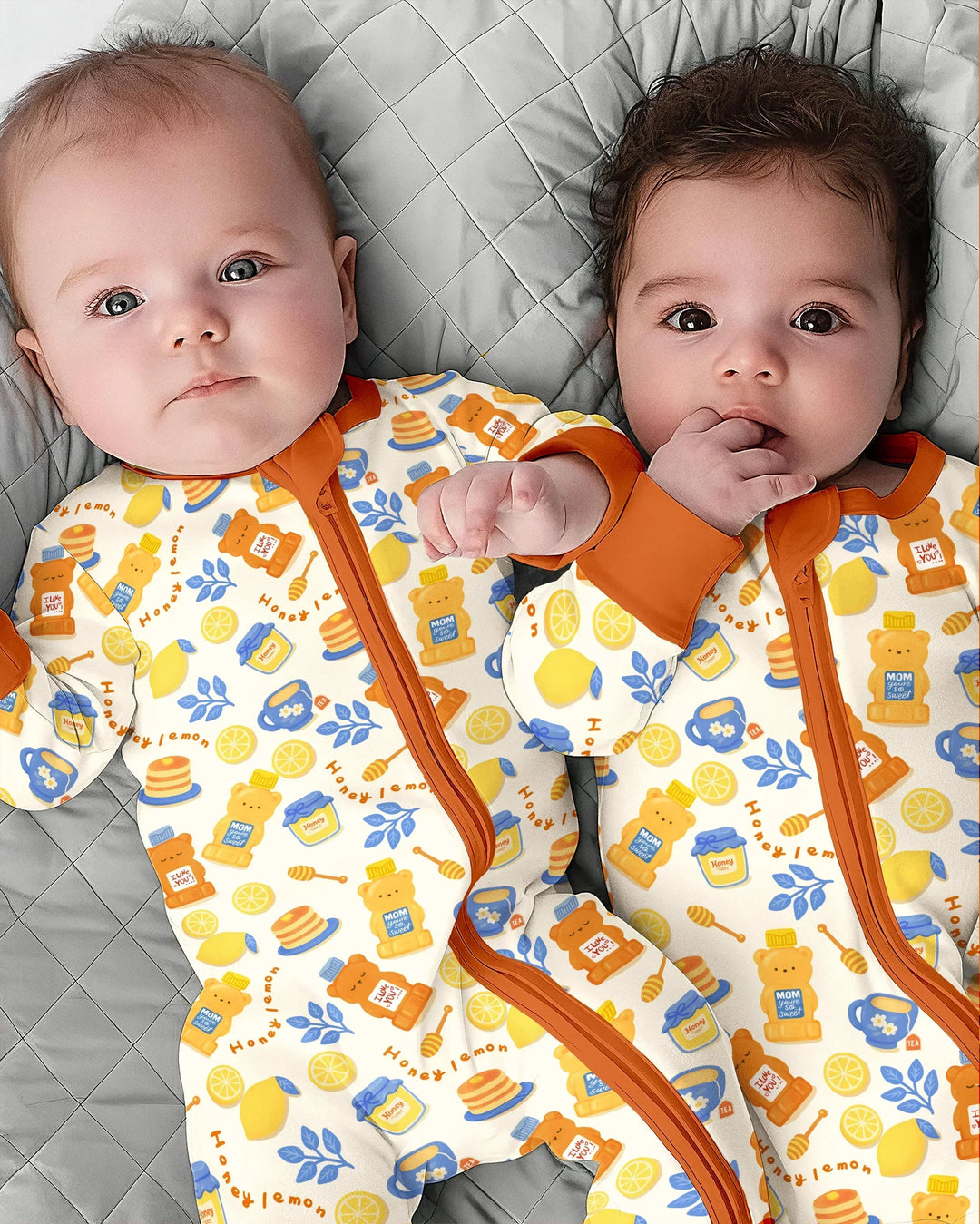 Honey Bear Bottle Bamboo Convertible Zippy