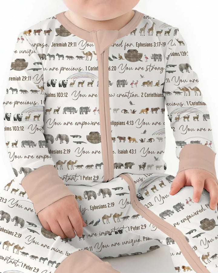 Biblical Noah's Ark Bamboo Convertible Zippy