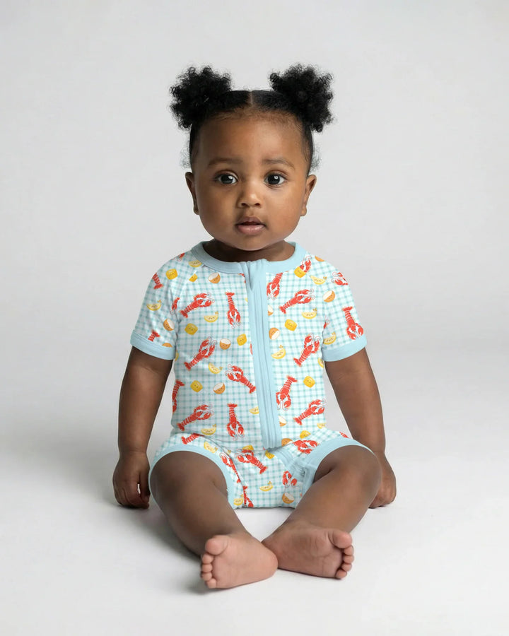 Preppy Crawfish Season Bamboo Shorty Zippy