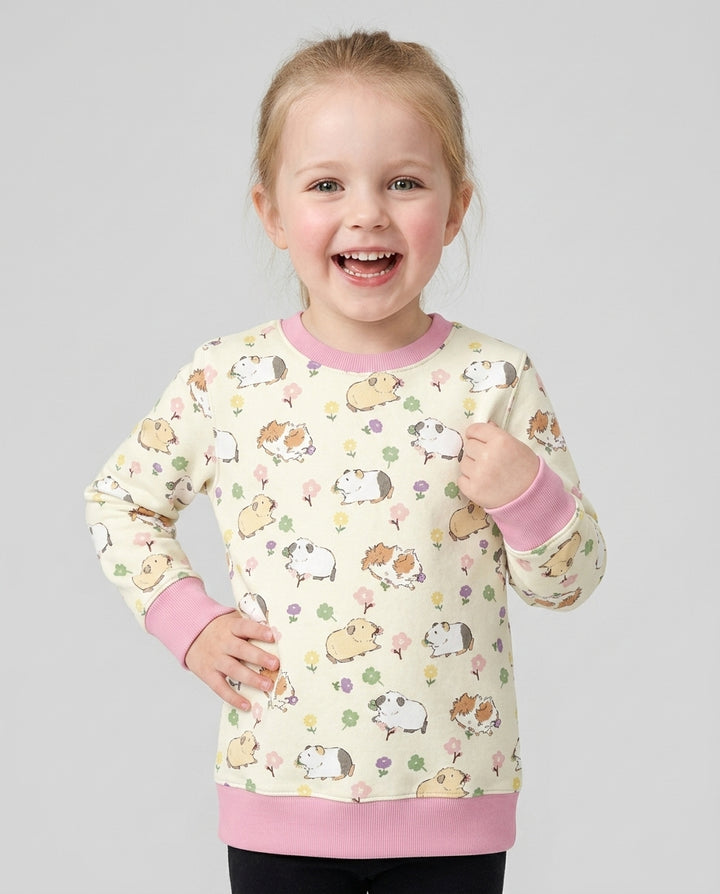Guinea Pig Garden Bamboo Crewneck Sweatshirt