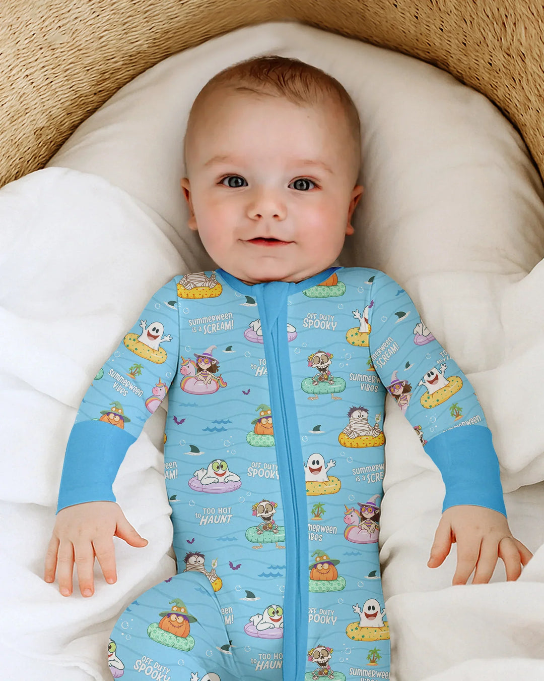 Summerween Cartoon Bamboo Convertible Zippy