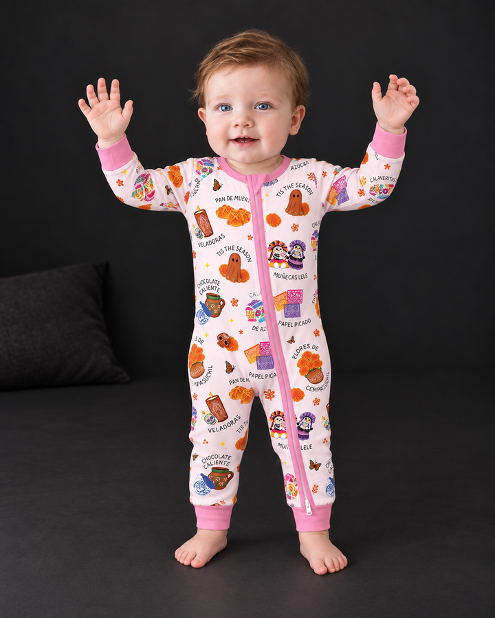 Tis the Dia De Muertos Season Bamboo Convertible Zippy