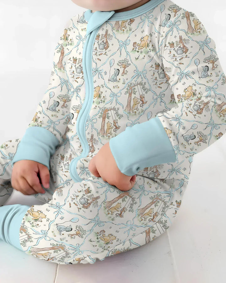 Spring Meadow Friends Bamboo Convertible Zippy