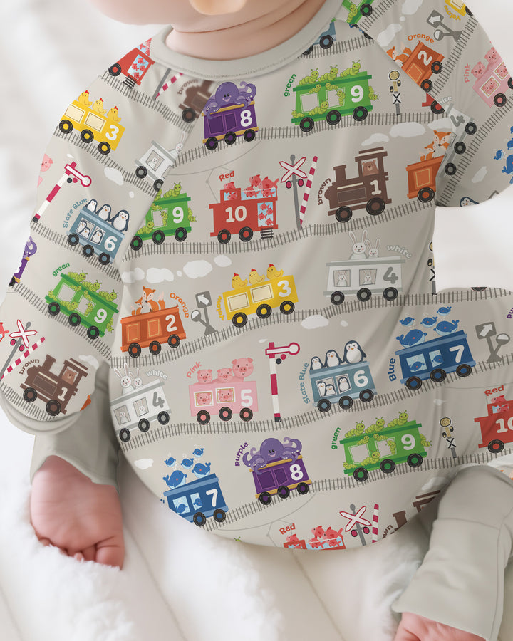 Color Train Bamboo Convertible Zippy