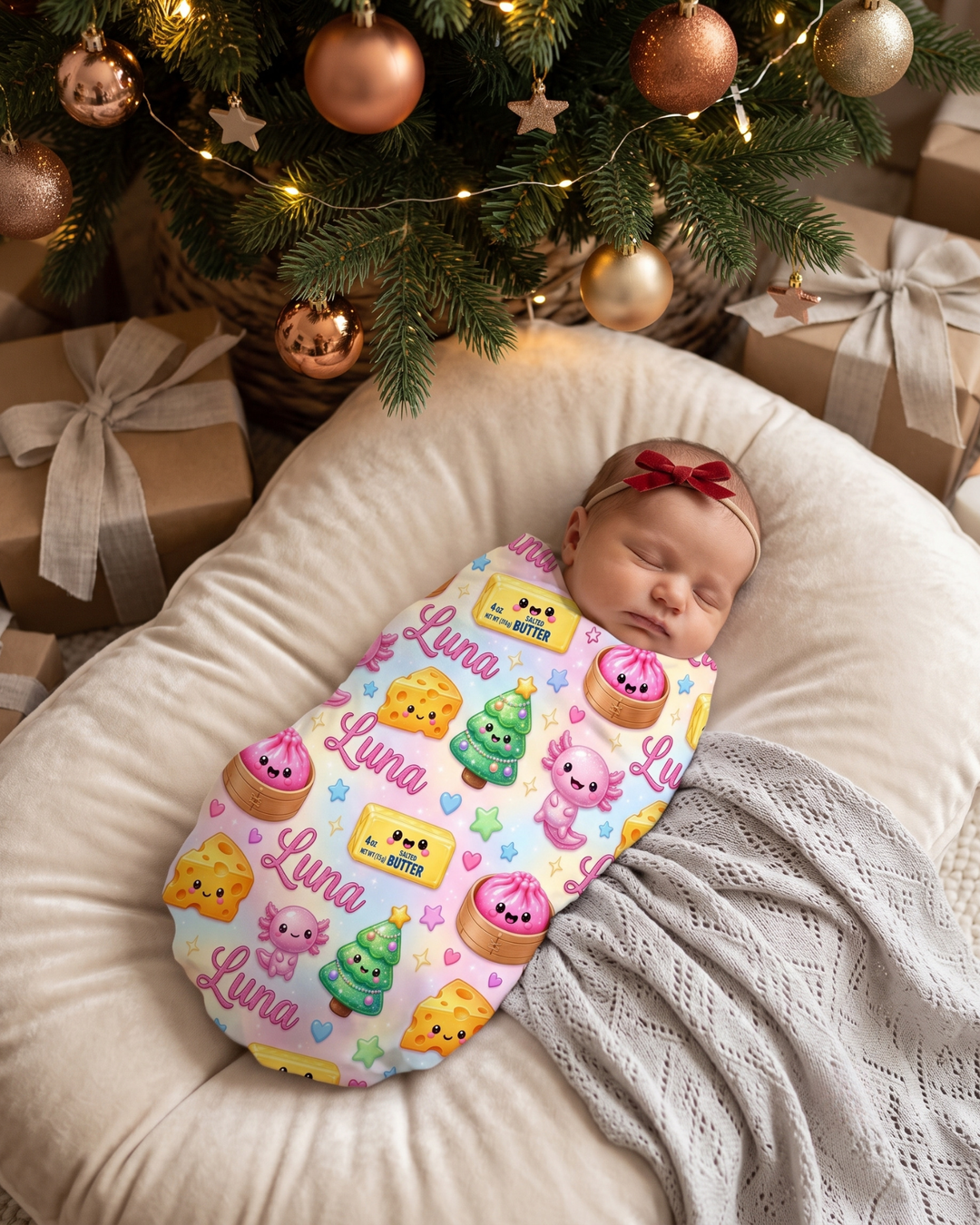 Future Squishies Hunter Bamboo Swaddle Blanket