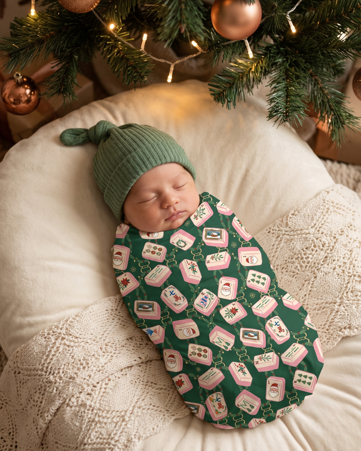Future Mahjong Mommy's Partner Bamboo Swaddle Blanket