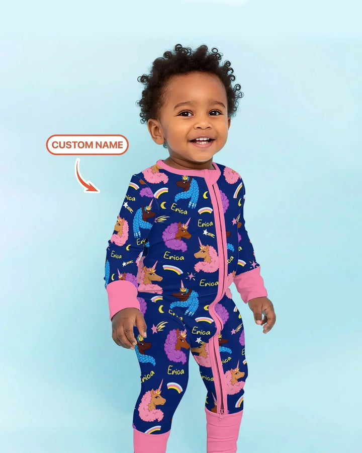 African Astro Unicorn Bamboo Convertible Zippy