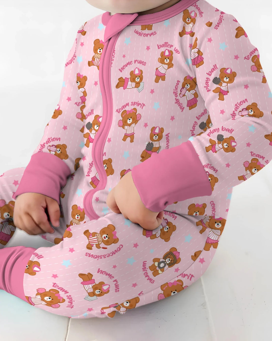 Born To Play Baseball Bamboo Convertible Zippy