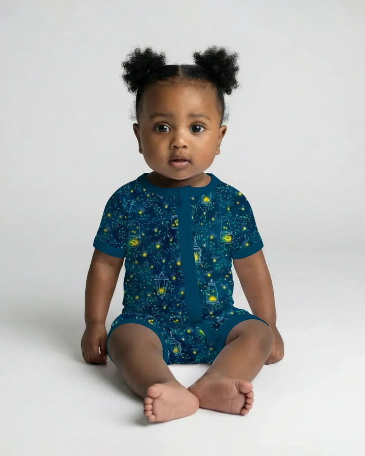 Firefly Evening Forest Bamboo Shorty Zippy