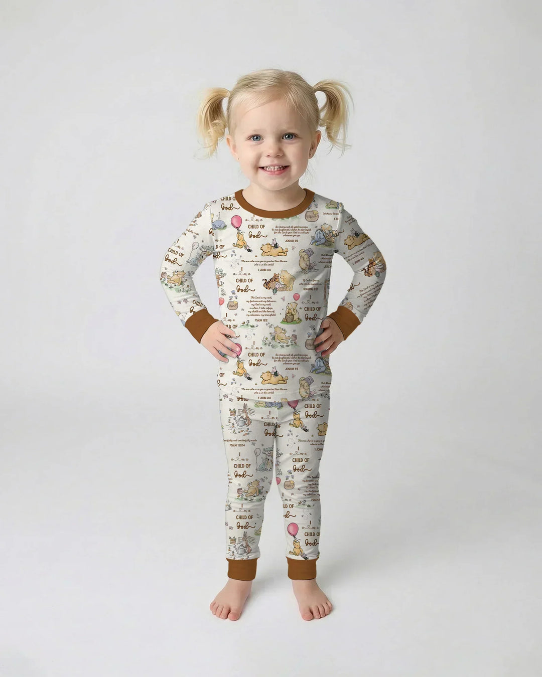 Child of God Whimsy Woodland Bamboo Two Piece Long Sleeve Pajama Set
