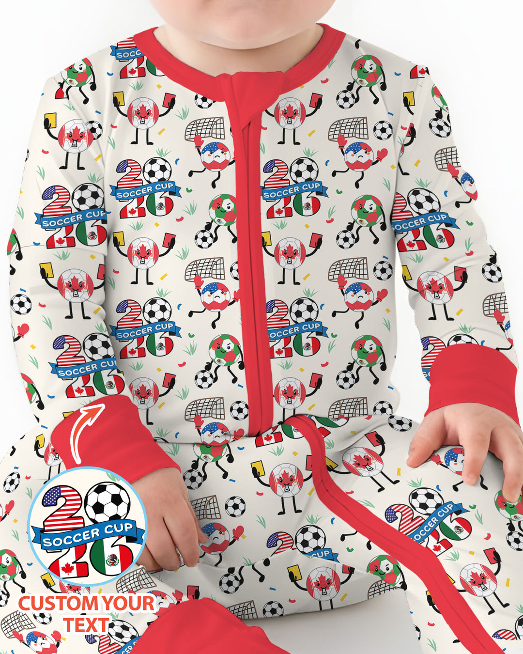 Soccer Squad 2026 Bamboo Convertible Zippy