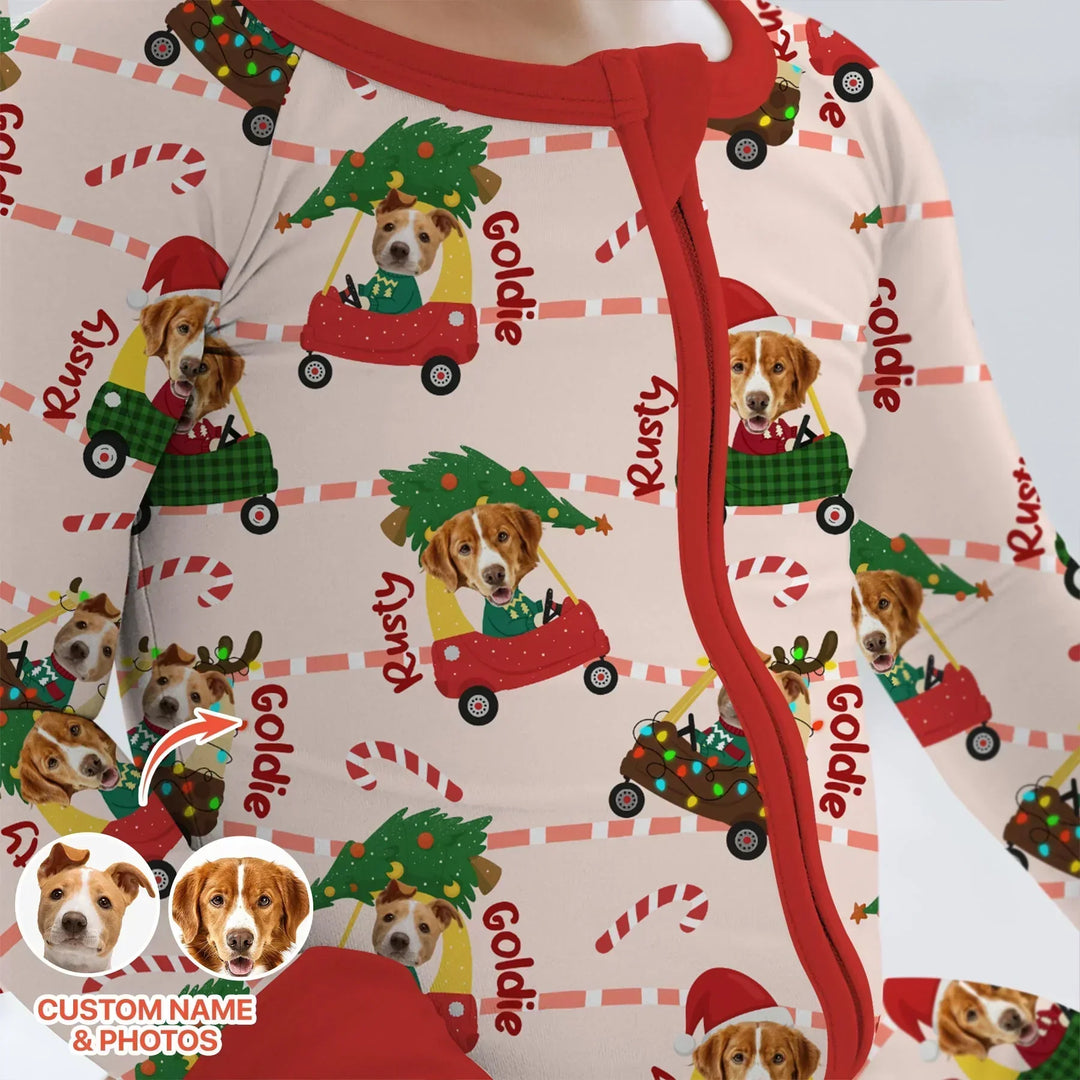 Custom Pet Photo Christmas Tikes Car Bamboo Convertible Zippy