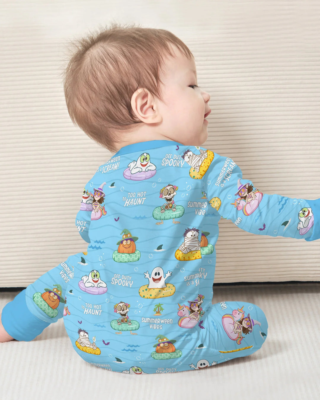 Summerween Cartoon Bamboo Convertible Zippy