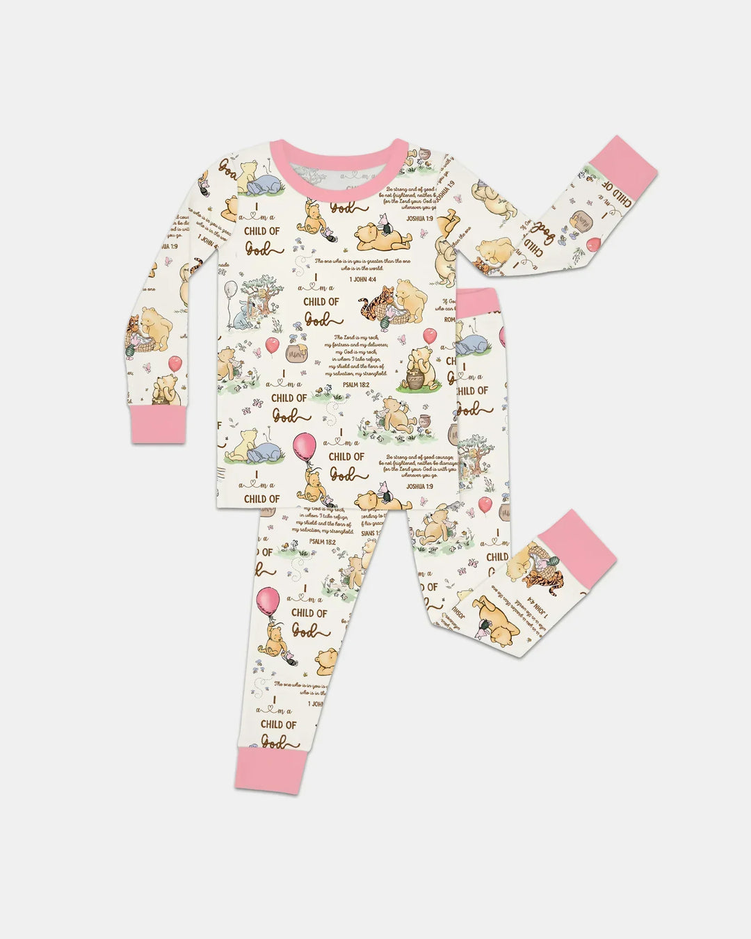 Child of God Whimsy Woodland Bamboo Two Piece Long Sleeve Pajama Set