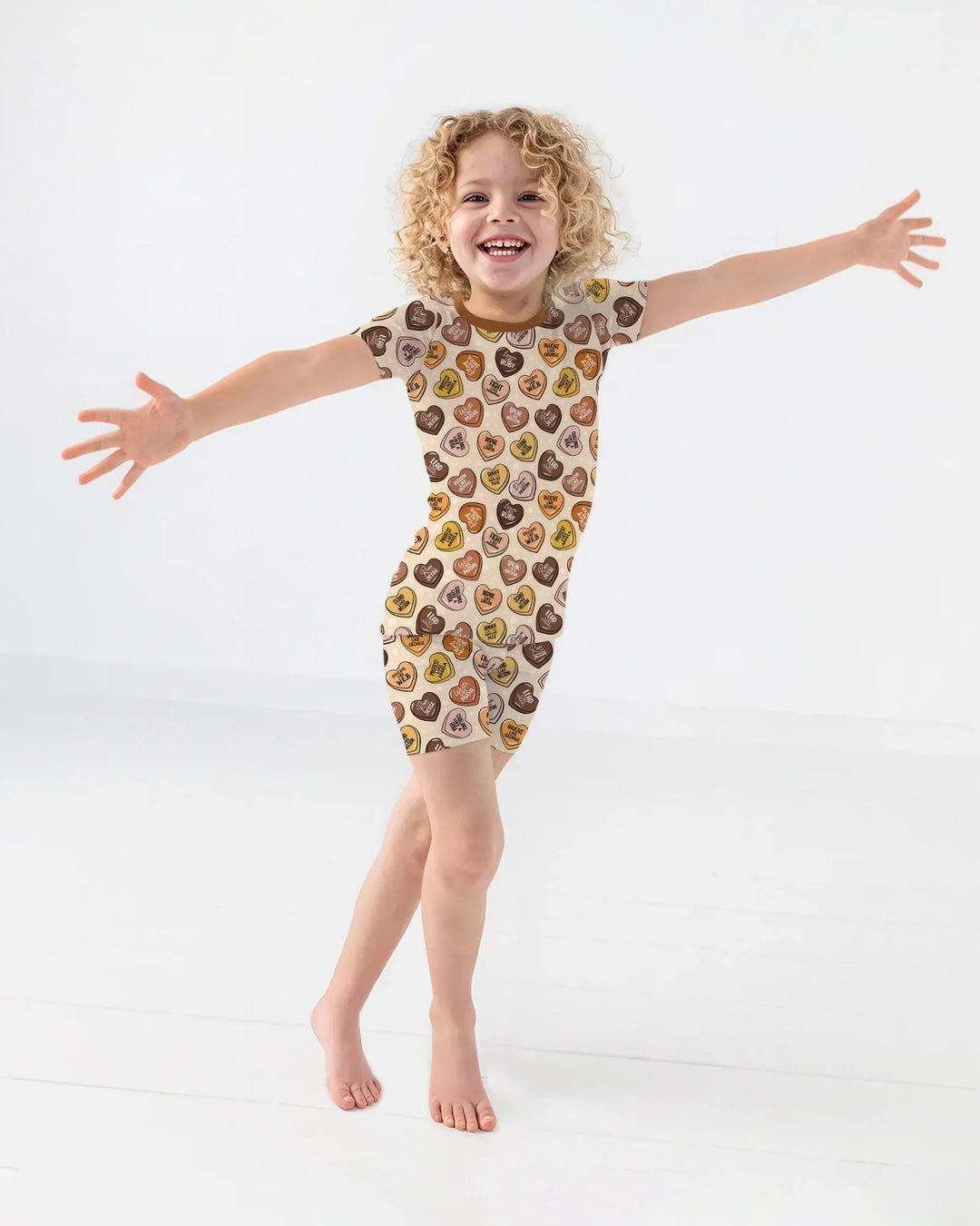 Black Month History Family Matching Bamboo Two Piece Short Sleeve Shorts Pajama Set