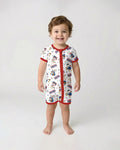 Patriotic Goose Celebrating 250 Years Bamboo Shorty Zippy