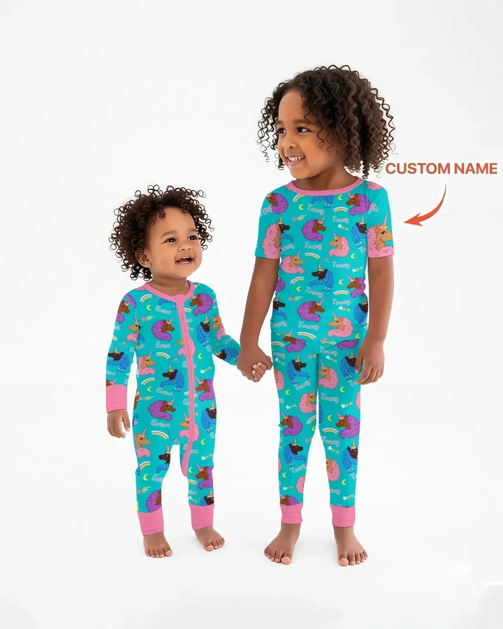 African Astro Unicorn Bamboo Convertible Zippy
