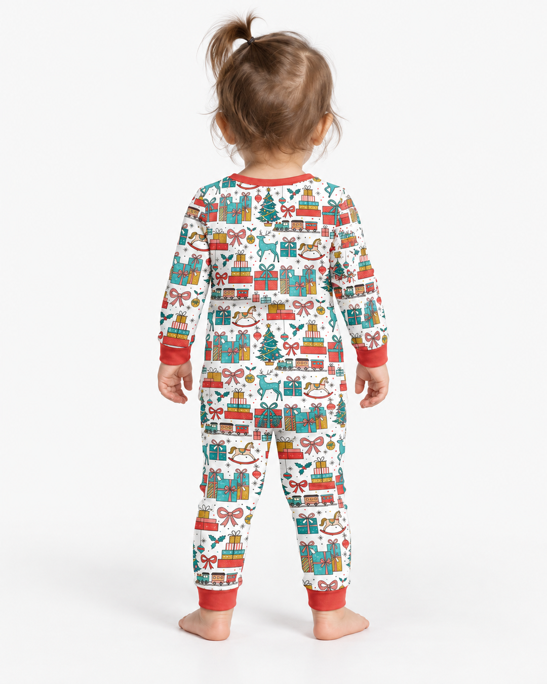 Santa’s Special Delivery Bamboo Two Piece Long Sleeve Pajama Set