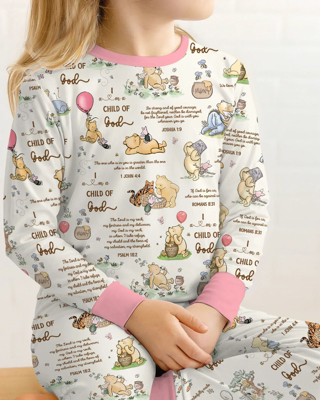 Child of God Whimsy Woodland Bamboo Two Piece Long Sleeve Pajama Set