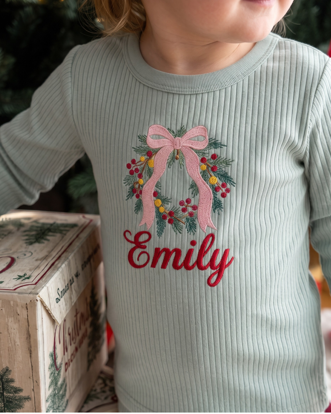 Template Bamboo Two Piece Long Sleeve Pyjamas Set
