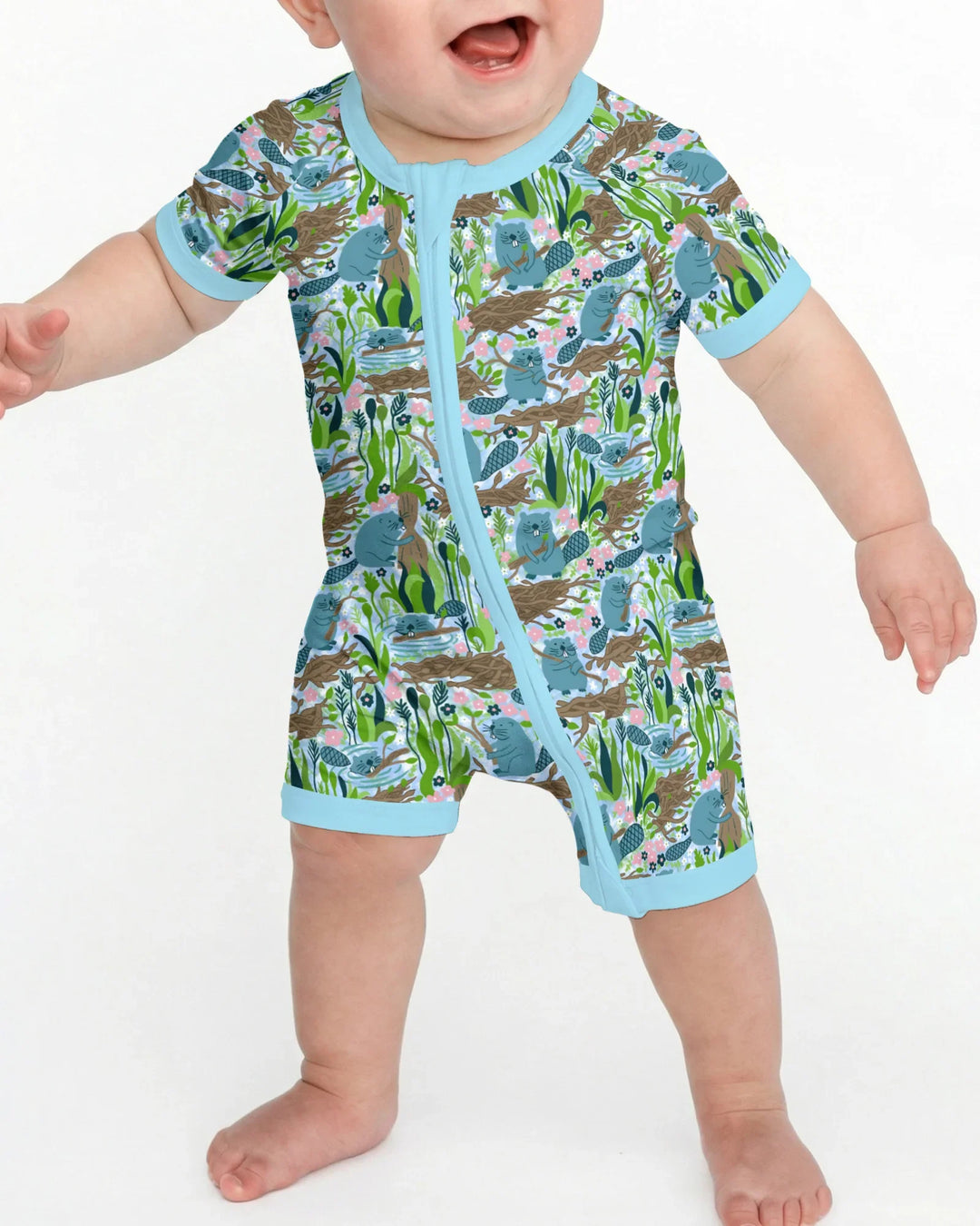 Little Dam Builders Bamboo Shorty Zippy
