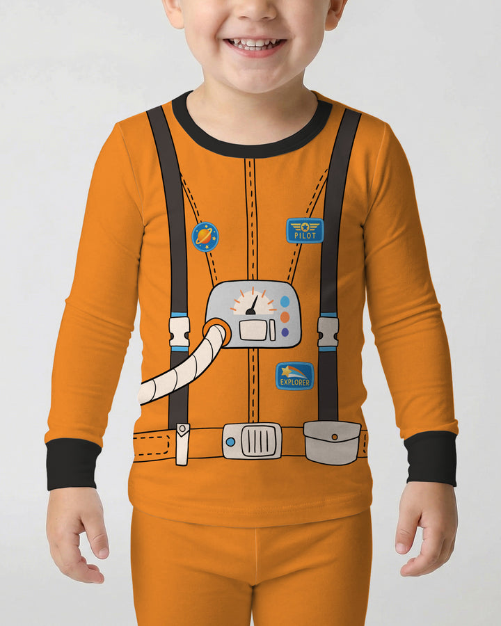 Template Bamboo Two Piece Long Sleeve Pyjamas Set