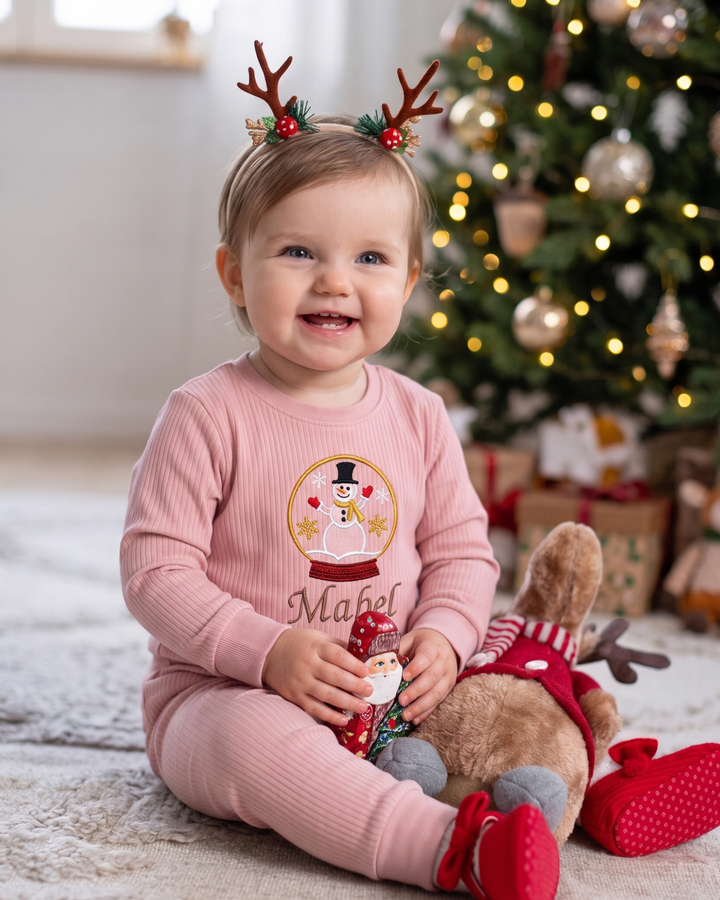 Template Bamboo Two Piece Long Sleeve Pyjamas Set