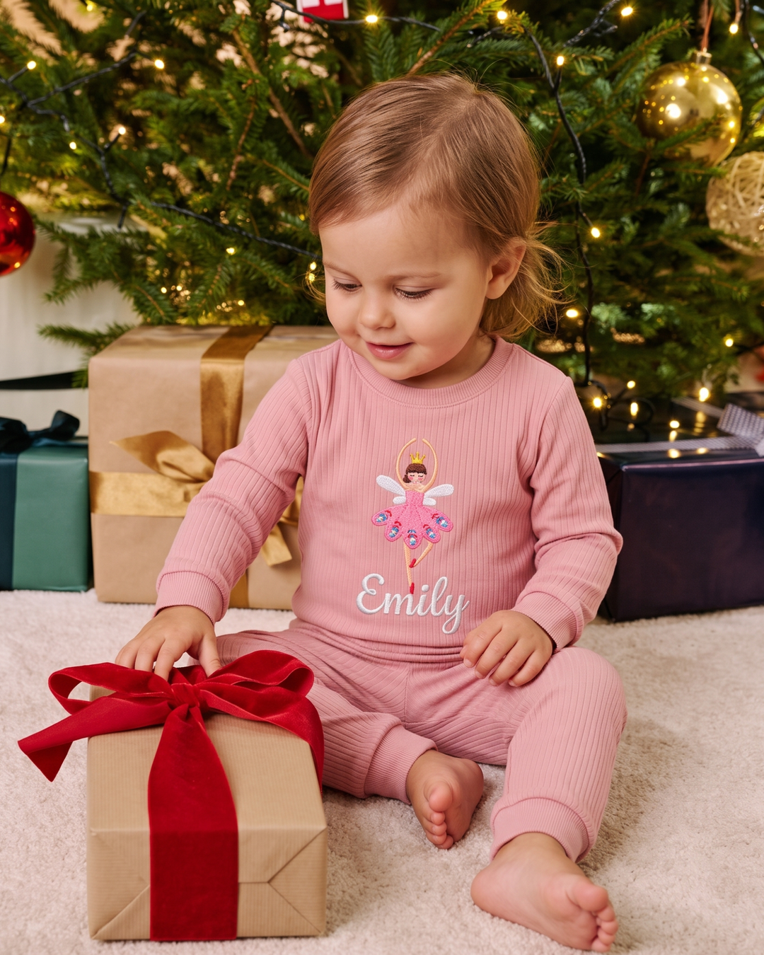 Template Bamboo Two Piece Long Sleeve Pyjamas Set