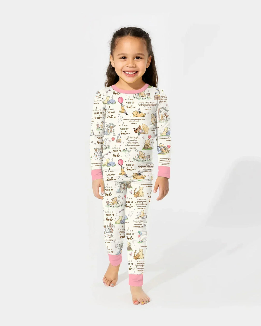 Child of God Whimsy Woodland Bamboo Two Piece Long Sleeve Pajama Set