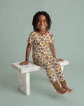 Black Month History Family Matching Bamboo Two Piece Short Sleeve Pajama Set
