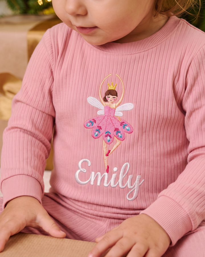 Template Bamboo Two Piece Long Sleeve Pyjamas Set