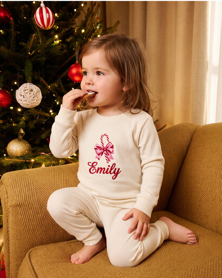 Template Bamboo Two Piece Long Sleeve Pyjamas Set