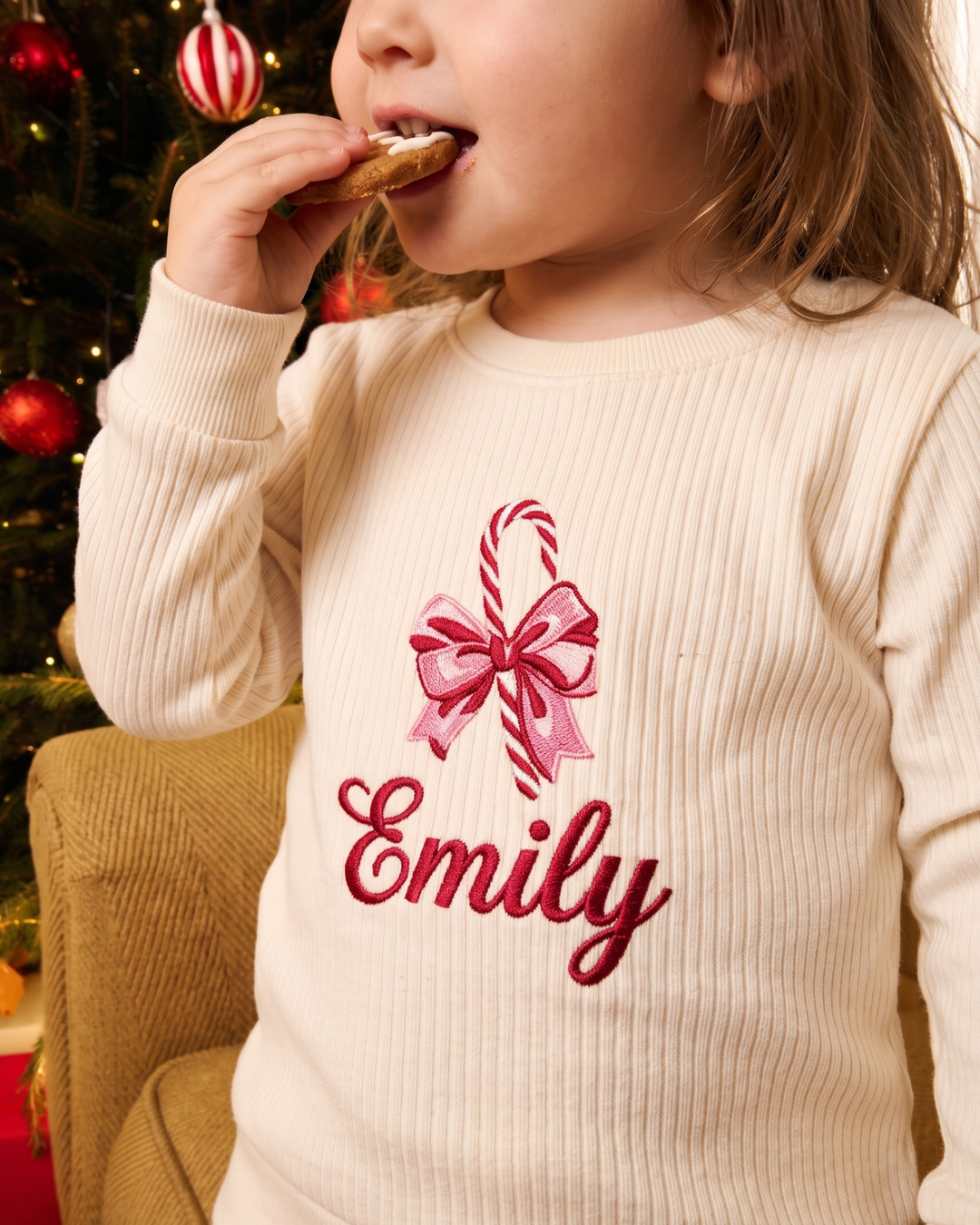 Template Bamboo Two Piece Long Sleeve Pyjamas Set