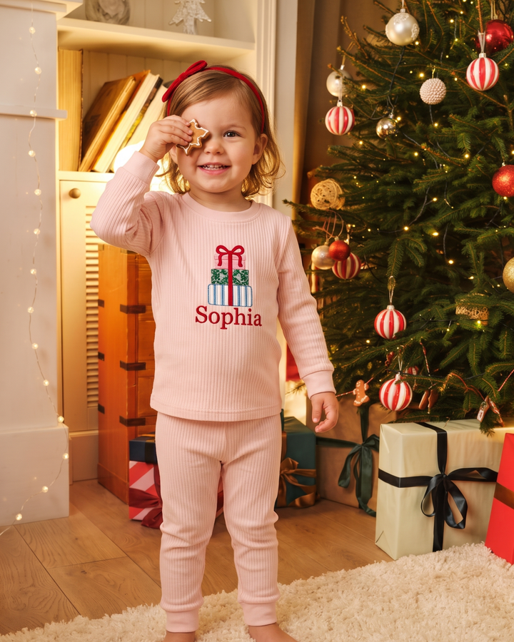 Template Bamboo Two Piece Long Sleeve Pyjamas Set