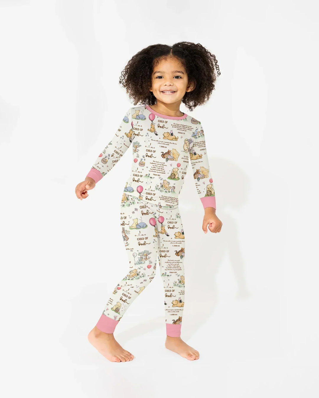Child of God Whimsy Woodland Bamboo Two Piece Long Sleeve Pajama Set