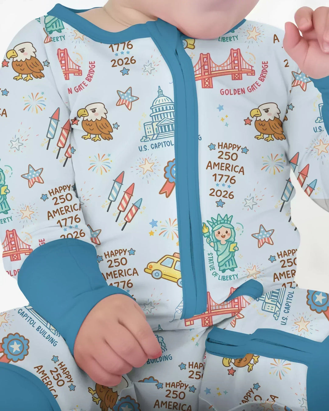 250 Years Of Freedom Bamboo Convertible Zippy