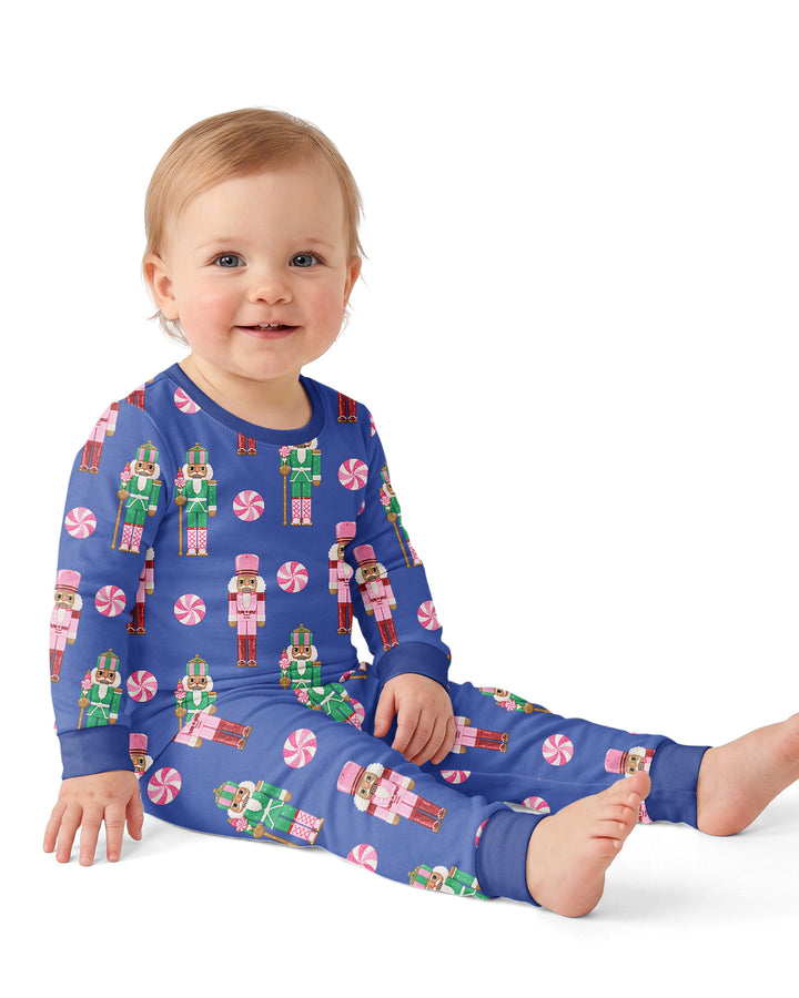 Pink Nutcracker Dreams Bamboo Two Piece Long Sleeve Pajama Set