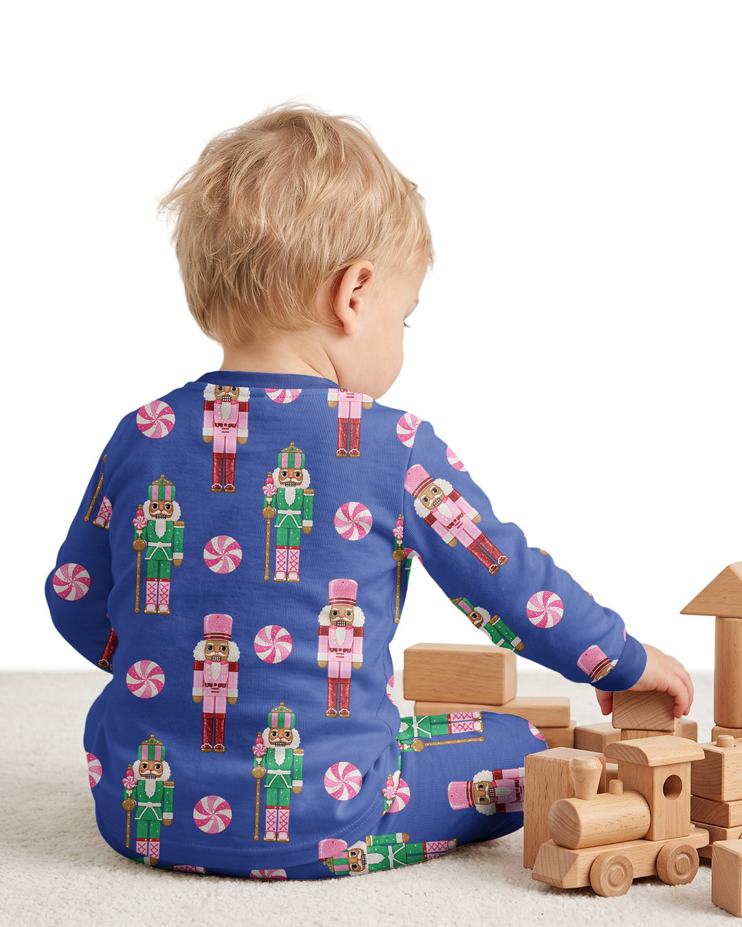 Pink Nutcracker Dreams Bamboo Two Piece Long Sleeve Pajama Set
